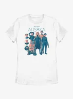 Star Wars Ahsoka Group Womens T-Shirt