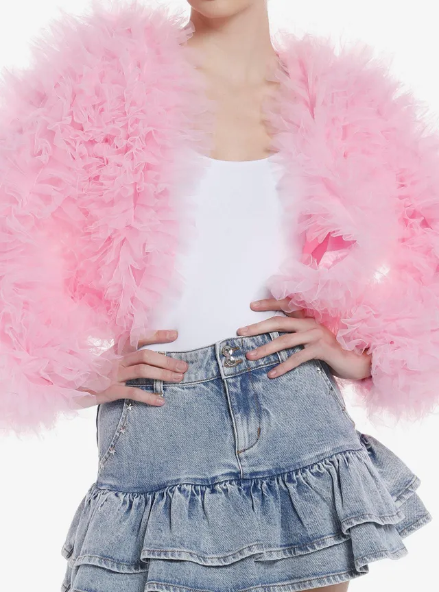Hot Pink Faux Fur Coat – JUST DREW