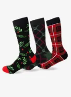 Star Wars Holiday Crew Socks 3-Pack Set