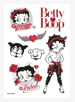Betty Boop Bimbo And Pudgy Kiss-Cut Sticker Sheet