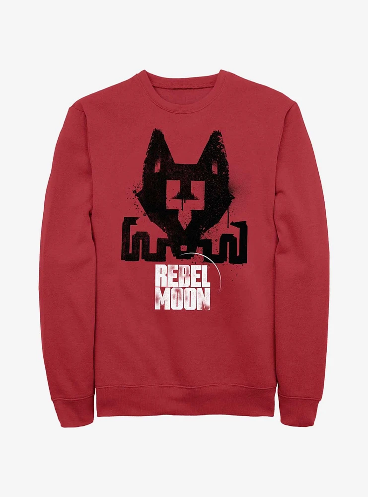 Rebel Moon Fox Stencil Sweatshirt