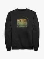 Rebel Moon Faded Logo Sweatshirt