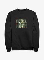 Rebel Moon Urban Graphic Logo Sweatshirt