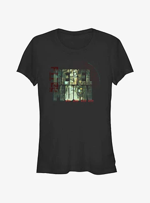 Rebel Moon Urban Graphic Logo Girls T-Shirt