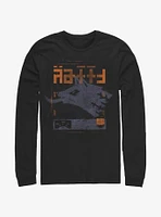 Rebel Moon Wolf Crest Long-Sleeve T-Shirt