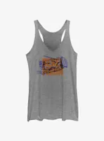 Rebel Moon Graphic Womens Tank Top