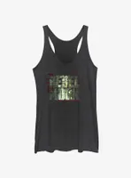 Rebel Moon Urban Graphic Logo Womens Tank Top