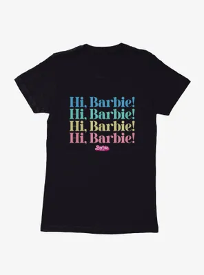 Barbie The Movie Hi Stack Womens T-Shirt