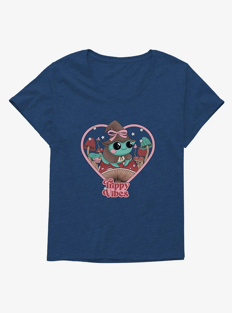 Trippy Vibes Toad Girls T-Shirt Plus
