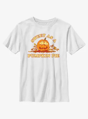 Peanuts Sweet As A Pumpkin Pie Youth T-Shirt