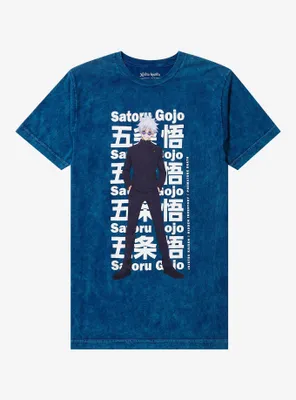 Jujutsu Kaisen Gojo Season 2 Tie-Dye T-Shirt
