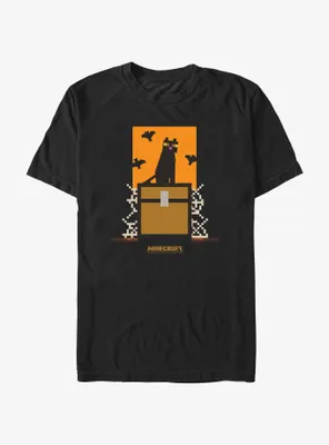 Minecraft Cat And Bats T-Shirt