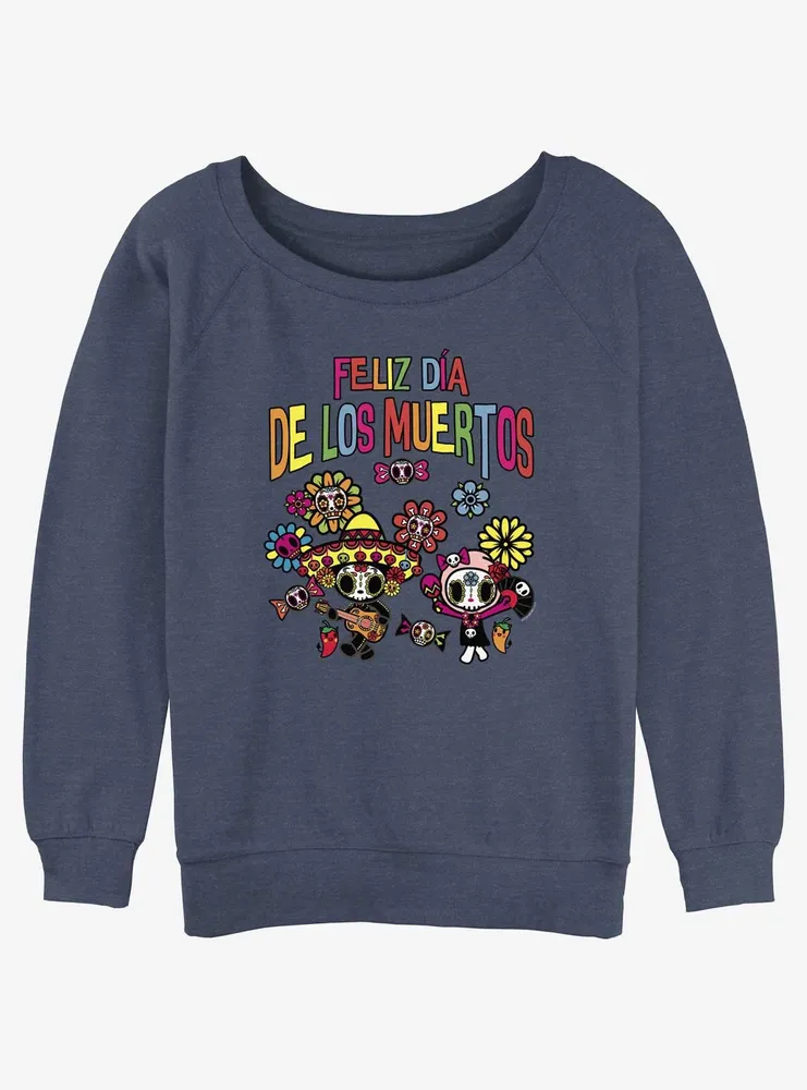 Tokidoki Feliz Dia De Los Muertos Slouchy Sweatshirt