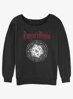 Dungeons & Dragons D20 Symbol Slouchy Sweatshirt