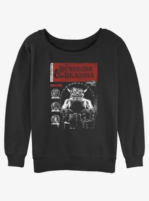 Dungeons & Dragons Publication Poster Slouchy Sweatshirt