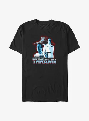 Star Wars Ahsoka Grand Admiral Thrawn Big & Tall T-Shirt BoxLunch Web Exclusive