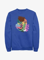 Disney The Little Mermaid Ariel With Flounder Sweatshirt