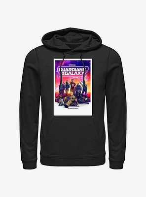 Marvel Guardians Of The Galaxy Vol. 3 Poster Group Hoodie