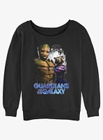 Marvel Guardians Of The Galaxy Oh Yeah Girls Slouchy Sweatshirt