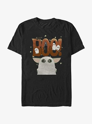 Star Wars The Mandalorian Boo Grogu Ghost T-Shirt