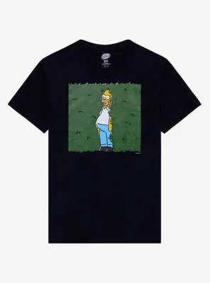 The Simpsons Homer Disappearing Into Bush T-Shirt
