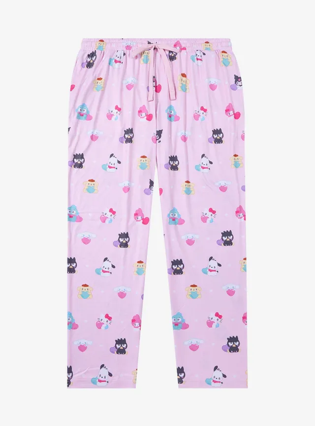 Hello Kitty Little Girls Bows Relaxed Fit Leggings