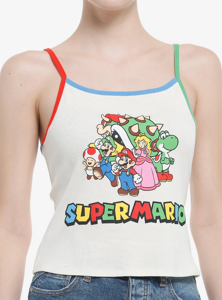Super Mario Bros. Color-Block Girls Cami