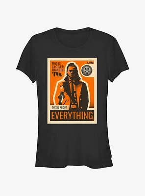 Marvel Loki This Is About Everything Poster Girls T-Shirt