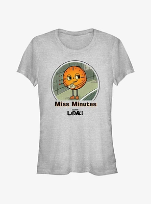 Marvel Loki Miss Minutes Badge Girls T-Shirt