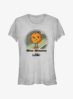 Marvel Loki Miss Minutes Badge Girls T-Shirt