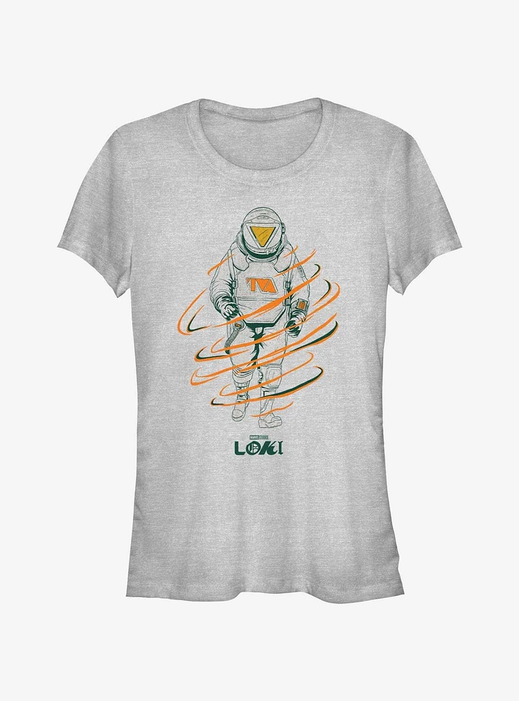 Marvel Loki TVA Astrosuit Girls T-Shirt