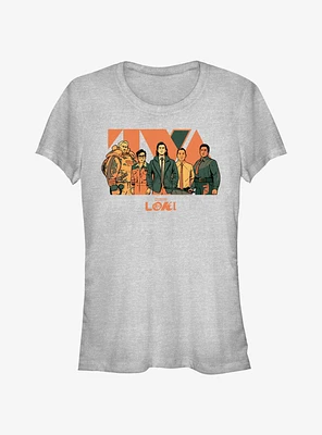 Marvel Loki TVA Groupshot Girls T-Shirt