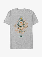 Marvel Loki TVA Astrosuit T-Shirt