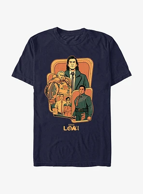 Marvel Loki TVA Group Badge T-Shirt