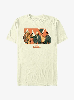 Marvel Loki TVA Groupshot T-Shirt