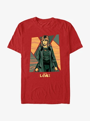 Marvel Loki Sylvie Hero Poster T-Shirt