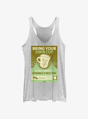 Marvel Loki Bring Your Own Cup Poster Girls Tank