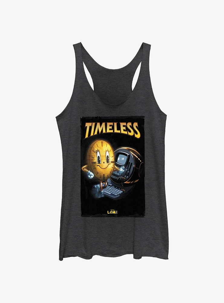 Marvel Loki Miss Minutes Timeless Poster Girls Tank