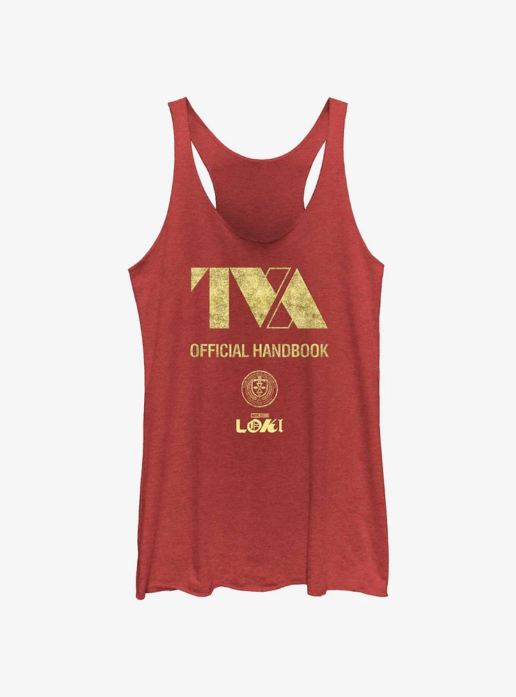 Marvel Loki TVA Official Handbook Girls Tank