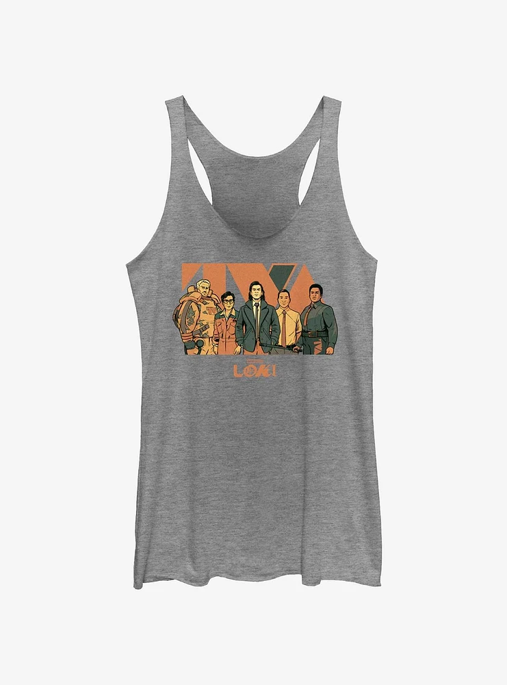 Marvel Loki TVA Groupshot Girls Tank