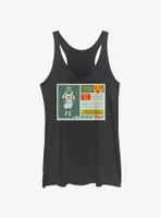 Marvel Loki Protective Equipment Infographic Womens Tank Top