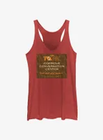 Marvel Loki Coercive Conversation Center Womens Tank Top