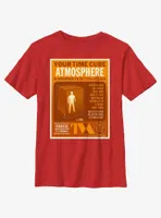 Marvel Loki Time Cube Atmosphere Infographic Poster Youth T-Shirt