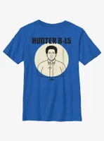 Marvel Loki Line Drawing Hunter B-15 Portrait Youth T-Shirt