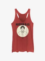 Marvel Loki Line Drawing Hunter B-15 Portrait Womens Tank Top