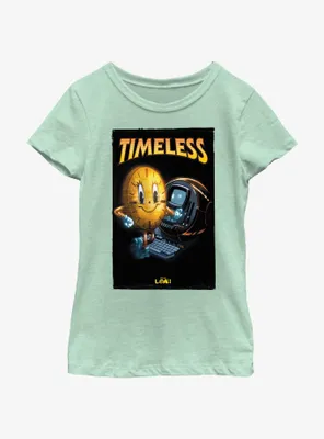 Marvel Loki Miss Minutes Timeless Poster Youth Girls T-Shirt