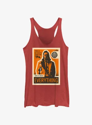 Marvel Loki This Is About Everything Poster Womens Tank Top