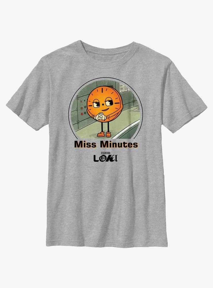 Marvel Loki Miss Minutes Badge Youth T-Shirt