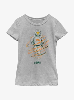 Marvel Loki TVA Astrosuit Youth Girls T-Shirt
