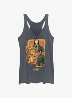 Marvel Loki TVA Group Badge Womens Tank Top